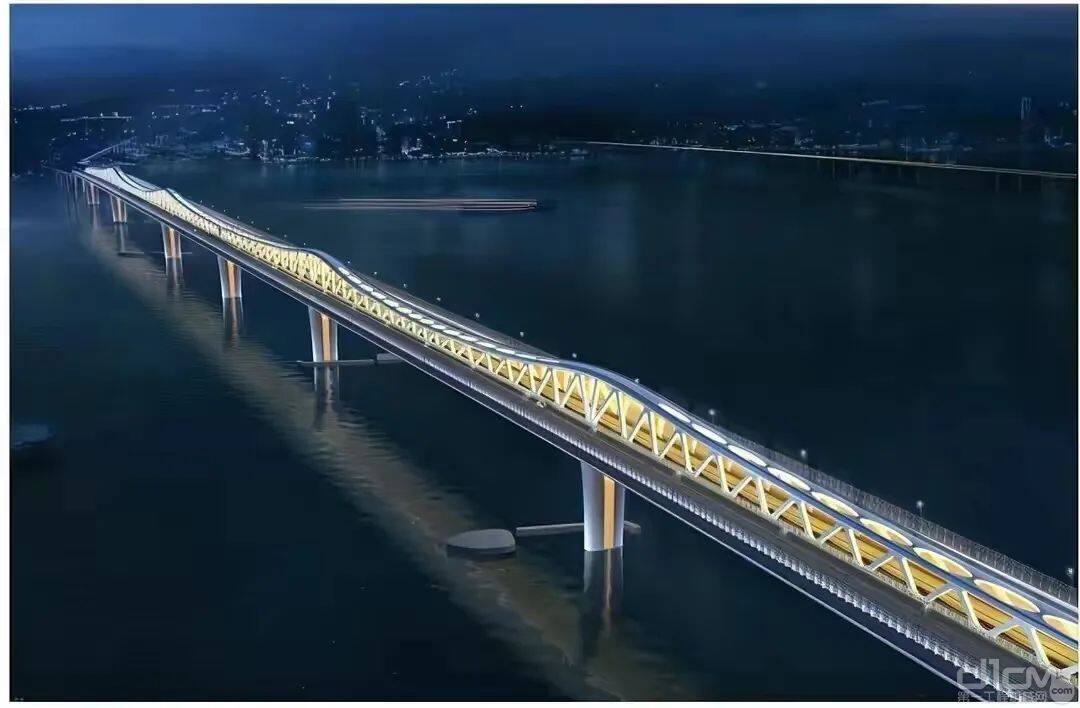 乘风破浪的旋挖钻机！山河智能助建澳氹第四跨海大桥(图1)