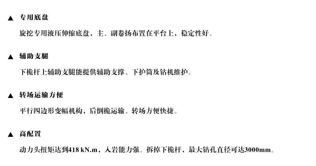 山河智能 SWDM360H Ⅱ 旋挖钻机(图1)