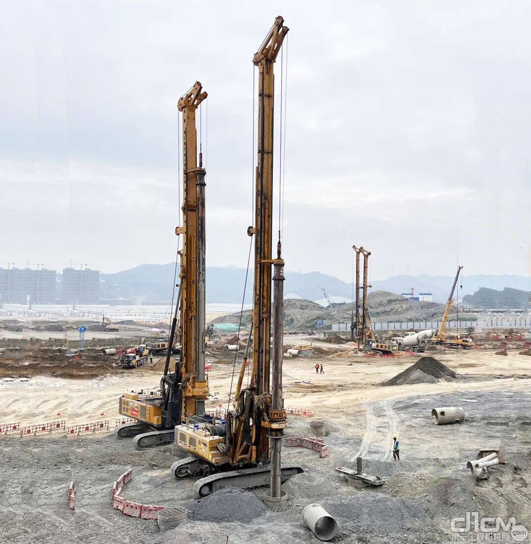 徐工旋挖钻机：一天一根桩有效率、更有效益！(图3)