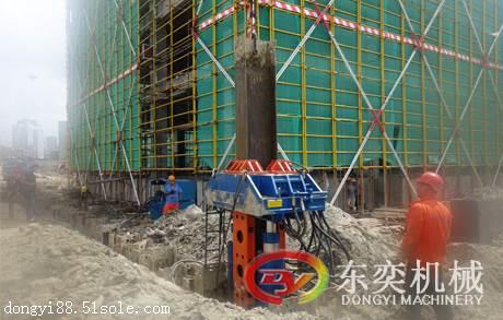 桩工机械-拔桩机SMW工法桩H型钢拔桩机价格、电话、图片(图1)
