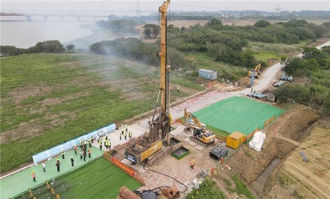 首桩开钻 盐泰锡常宜铁路宜兴段正式动工(图2)