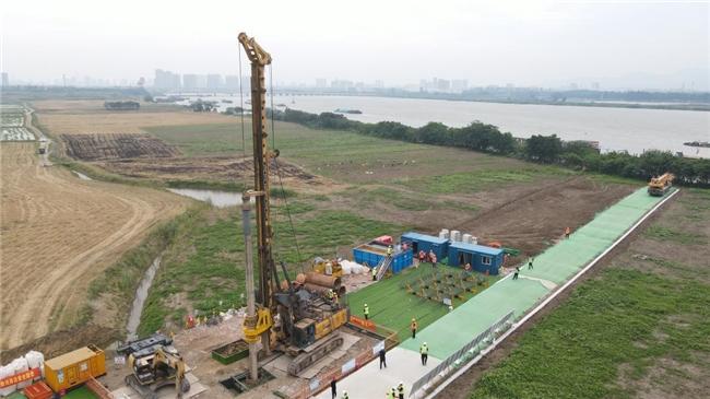 首桩开钻 盐泰锡常宜铁路宜兴段正式动工(图3)