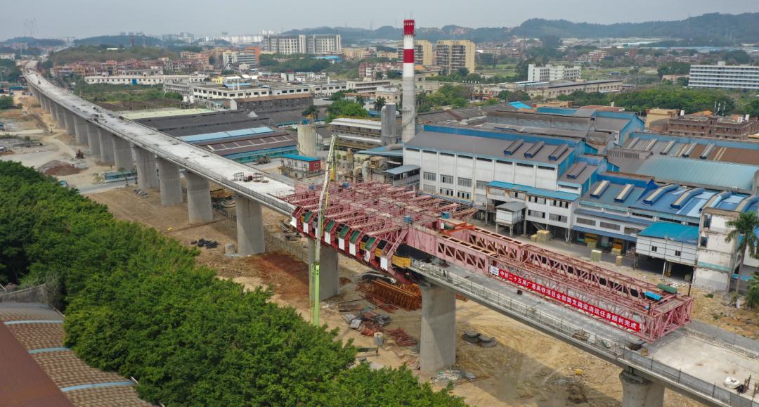 两大关键节点同步突破！广湛高铁建设火力全开冲刺年底通车(图1)