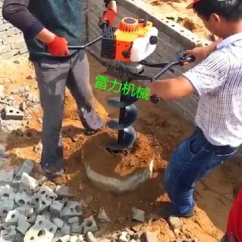 清桩孔工程专用神器人工手扶管桩取土机械(图1)