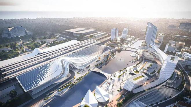 通苏嘉甬高铁慈溪站站房打下首桩市民见证团现场共话期盼(图2)