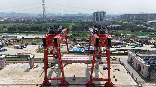 通苏嘉甬高铁慈溪站站房打下首桩市民见证团现场共话期盼(图4)