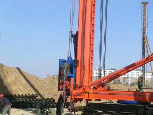 供应地基打桩机地基打眼夯打旱井机(图1)