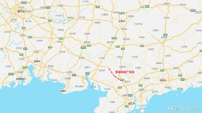 广东至广西高速公路终于开工了！线公里、双向四车道(图3)